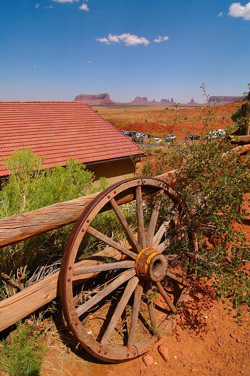 MonumentValley_006.jpg - Vista dall'Hotel Goulding's Lodge